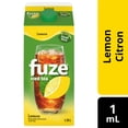 thumbnail image 1 of Fuze Iced Tea Lemon, Made With Real Tea and Natural Flavours, 1.75L Chilled Carton, 1 of 6