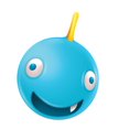 thumbnail image 1 of Monster Ball Bouncers Blurg, Blue, 1 of 4