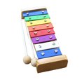 thumbnail image 4 of Educational Development Musical Xylophone, Accurate Tone Safe Kids Xylophone Aluminum Plate And Wood Multifunctional  For Home For Playing, 4 of 8