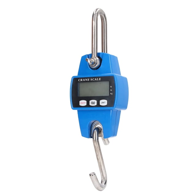 Digital Crane Scale, Accurate Read Easy To Assemble Handheld Hanging Scale Mini Size Portable 300kg For Farming For Fish Weighing Blue