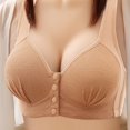 thumbnail image 2 of Cathalem Women's Sheer Mesh Demi Underwire Bra Posture Wireless Back Support Full Coverage Bra,Grey 42, 2 of 5
