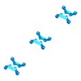 thumbnail image 1 of Baohd Enhanced RC Car Accs Spare Parts 1 10 Truck TT02 Modified Replacement Front Rear Front Arm Mount 3Set, 1 of 6