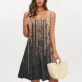 thumbnail image 1 of Ovzne Robes d'Été pour Femmes Robe de Plage Robe Tendance Décontractée Imprimée avec Poches Sans Manches Col de Jardin Robe de Printemps Robe Imprimée Liquidation, 1 of 5