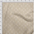 thumbnail image 4 of oneOone Viscose Jersey Light Beige Fabric Asian Block Craft Projects Decor Fabric Printed By The Yard 60 Inch Wide, 4 of 4