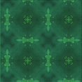 thumbnail image 1 of Ahgly Company Tapis d'Intérieur Lavable en Machine Carré Transitionnel Vert Sarcelle Profond, 8 Pieds Carré, 1 of 7