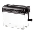 thumbnail image 1 of Desktop Hand Operated Office Home A6 Mini Manual Shredder, 1 of 4