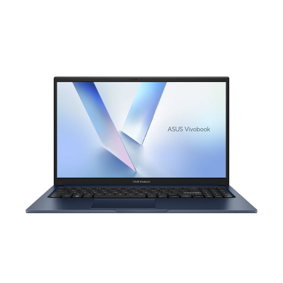 ASUS Vivobook 15, 15.6-inch thin and light laptop, FHD (1920x1080) display, Intel® Core™ 7 350 Processor, 8GB RAM, 512 GB SSD, Windows 11 Home, Fingerprint, Quiet Blue, X1504MA-DS72-CA