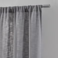 thumbnail image 3 of Better Homes & Gardens Woven Slub Light Filtering Window Curtains Panel, 52" x 84", 3 of 6