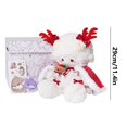 thumbnail image 3 of ‌Sheep Plush Toy - Dress-Up Lamb Plush Toy 11.4 Inches with Removable Outfit & Handbag - Ultra-Soft Stuffed Animal Gift for Valentine's/Birthday, Machine-Washable(Including Gift Box), 3 of 7