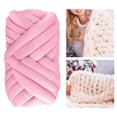 thumbnail image 4 of fastboy Chunky Yarn Knitting Arm Knit Soft Yarn 250G for DIY Rug Making Sweaters Pink, 4 of 9