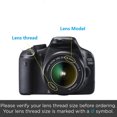 thumbnail image 3 of maskred 1/2/3/5 3 Pcs Purple Light CPL FLD Lens Filter Set with Bag Camera 49MM 52MM 55MM 58MM 62MM 67MM 72MM 77MM Glass Protector Replacement 58mm 1 Pc, 3 of 6