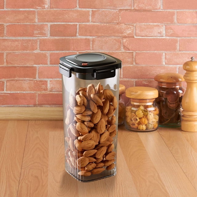 Vacuum Sealed Jar For Miscellaneous Grain Storage Kitchen Food Plastic Transparent Storage And Storage Jar -proof Sealed Box For Five Grains