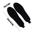 thumbnail image 3 of TopLLC Home Appliances 3 Speed Heating Insole Usb Rechargeable Heating Insole Winter Ski Warming Insole Foot Warmer Heated insoles, 3 of 6