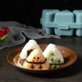 thumbnail image 4 of Visland Rice Ball Mold Easy Demoulding Sushi Mold Reusable Food grade Onigiris Mould for Home, 4 of 7