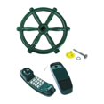 thumbnail image 2 of bedienty Outdoor Steering Wheel Toy Swing Set Accessory for Interactive Children No Handles, 2 of 5