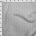 thumbnail image 4 of oneOone Georgette Viscose Gray Fabric Geometric Sewing Craft Projects Fabric Prints By Yard 42 Inch Wide, 4 of 4