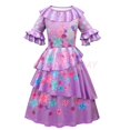 thumbnail image 1 of Costume Encanto pour Filles Mirabel Isabelle Robe de Princesse Sac Semaine du Livre Halloween au, 1 of 3