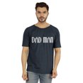 thumbnail image 1 of Inkmeso Printed Graphic "Dad Man" Tshirt For Men's Cotton Jersey Round Neck Tee For Daddy, 1 of 7