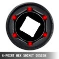 thumbnail image 3 of KFFKFF Impact Socket Collection, 1/2 Inches, 43 Units, Standard Socket Variety, 1/2 Inches Drive Socket Kit 6-Point Sockets Metric 9-30mm (Standard/Deep), 3 of 9
