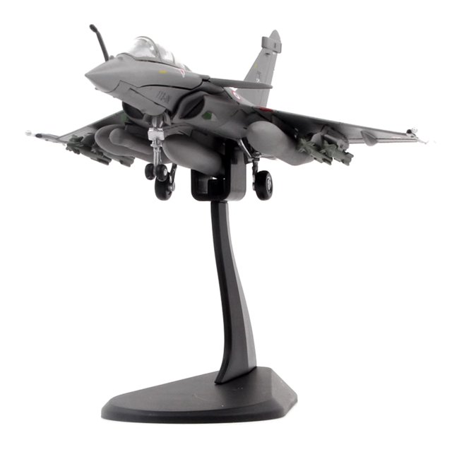 TAPDRA Diecast Alloy Rafale C Fighter Jet Model 1:100 Scale for Display on Shelf & Showcase