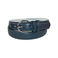 thumbnail image 1 of CTM®  Leather 1 1/8 Inch Dress Belt (Women's), 1 of 3
