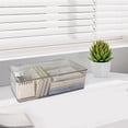 thumbnail image 4 of Storage Boxes with Lids,Transparent Mask Stationery Storage Box Office Supplies Cosmetic Storage Box Desktop Storage Acrylic Organising Box,Storage Box with Lid,Box of Masks, 4 of 6