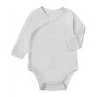 Summer Bodysuits For Boys Unisex Long Sleeved Solid Color Onesie Jumpsuits Grey Newborn Infant Romper Outfits
