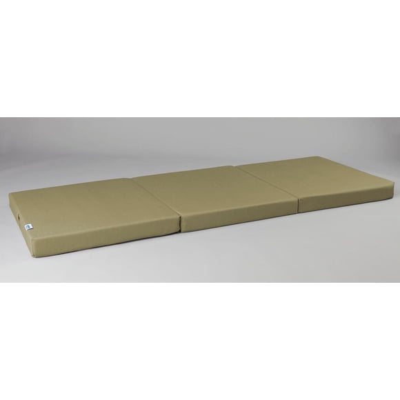 Bodyform® Orthopedic Fold-Away, Portable, Guest Bed - Large Tan