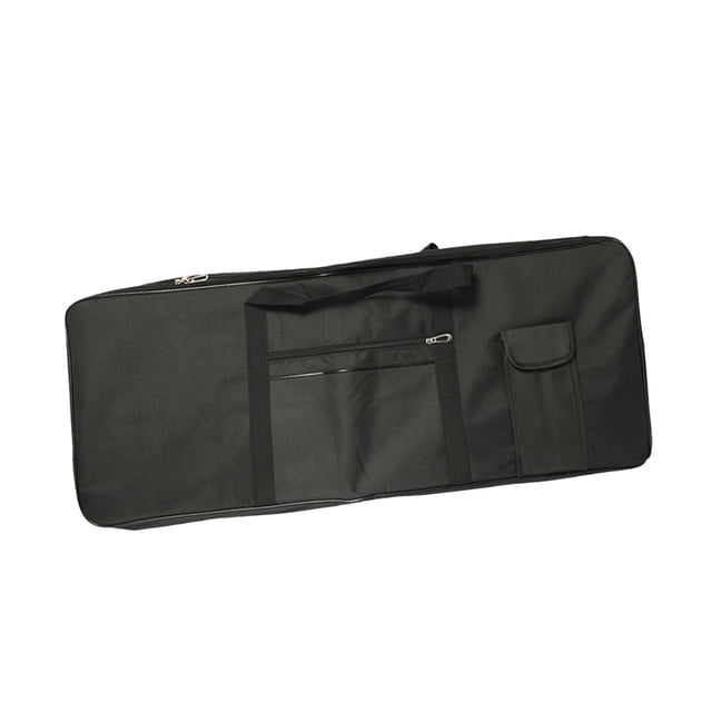BELOVING 61 Keys Keyboard Case Lightweight Zipper Oxford Cloth Large Accessory Pocket with 2 Pockets Piano Keyboard Case for Concert