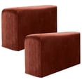 thumbnail image 1 of Armrest Covers 2pcs  Armchair Covers Non-Slip Sofa Armrest Protector Soft Warm Couch Arm Rest Covers Thickene, 1 of 6