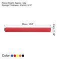 thumbnail image 2 of Unique Bargains Relay Track Baton Set Sponge Stainless Steel Tube Race Running Stick, 5 Pack, 2 of 5