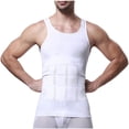 thumbnail image 4 of Meitianfacai Male Shaper Tank Slim Underwaist For Men Body Shaper Compression Shirt, 4 of 5