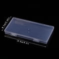 thumbnail image 3 of Transparent Rectangular Plastic Storage Box | Clear Lid Organizer Case - Durable Lightweight Bin | Multi-Purpose Visible Container for Home Office Supplies | Compact Space-Saving | 1 Pack | Pen, 3 of 6