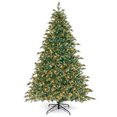 thumbnail image 1 of Costway 7 FT Artificial Christmas Tree with 846 Branch Tips 340 Warm White LED Lights, 1 of 10