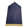 thumbnail image 1 of Tapis de Prière Portable Tapis de Sol de Collection Tapis de Zone pour Café Bar Intérieur Beige Bleu, 1 of 8