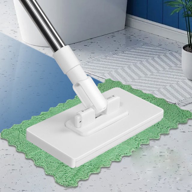 Chmadoxn Disposable Dusts Mop With 4 Reusable Cloths A Mop
