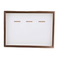 thumbnail image 2 of Luzkey Medals Display Case Picture Frame Wood Collectible Photo Frame Storage Box for Swimming Runner Gymnastics Triathlons Football A4, 2 of 7