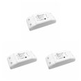 thumbnail image 3 of relayinert 2.4Ghz WiFi Smart Switch Mini Plastic App Remote Control Breaker Module Portable Office Safety Switches 3Set, 3 of 6