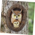 thumbnail image 5 of Tree Hanging Sculpture Owl Garden Statues Owl Decorative Statue Owl Tree Face, 5 of 5