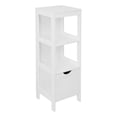 thumbnail image 4 of Era Spazio Bath Storage Tower Organizer, White, 4 of 7