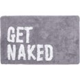 thumbnail image 2 of Get Naked Bath Mat Cute Funny Bathroom Rugs Machine Washable Bath Mats for Bathroom Floor,Tub and Shower,Non Slip Soft Absorbent Bathroom Accessories Decor Rugs,20x32, 2 of 7