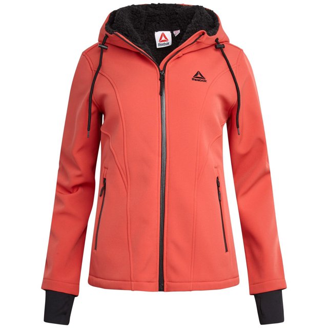 Veste softshell doublée Sherpa à capuche pour femmes Reebok