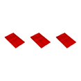 thumbnail image 3 of Youkk Polyester Chenille Bath Mat - Strong Water Absorption Exquisite Crafted Soft Texture No Shedding Red 40cm*60cm 3Set, 3 of 6