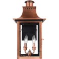 thumbnail image 2 of Quoizel Chalmers Medium Wall Lantern in Aged Copper, 2 of 4