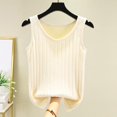 thumbnail image 4 of asjyhkr Camisoles d'Été pour Femmes Col Rond Sans Manches Décontractées Confortables Débardeurs T-Shirts Doux Extensibles, 4 of 9