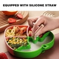 thumbnail image 3 of Boovnll Flatware, Food Grade Household Baby Food Tray with Suction Cup for Independent Eating Training Tableware, Kitchen Gadgets, Silverware Set, Cutlery Set, 3 of 4