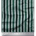 thumbnail image 1 of Soimoi Polyester Crepe Fabric Stripe Block Printed Craft Fabric by The Yard 52 Inch Wide, 1 of 3