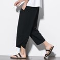 thumbnail image 4 of Birdeem Pantalon Décontracté en Coton et Lin pour Hommes, 4 of 12