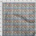 thumbnail image 3 of oneOone Cotton Poplin Fabric Chevron Ikat Printed Craft Fabric BTY 42 Inch Wide, 3 of 4