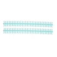 thumbnail image 2 of Binding Strip, Binding Comb 30 Hole 65 Sheet Holdable Wear Resistant 10 Pcs  For Loose Leaf Paper Tender Blue, 2 of 8